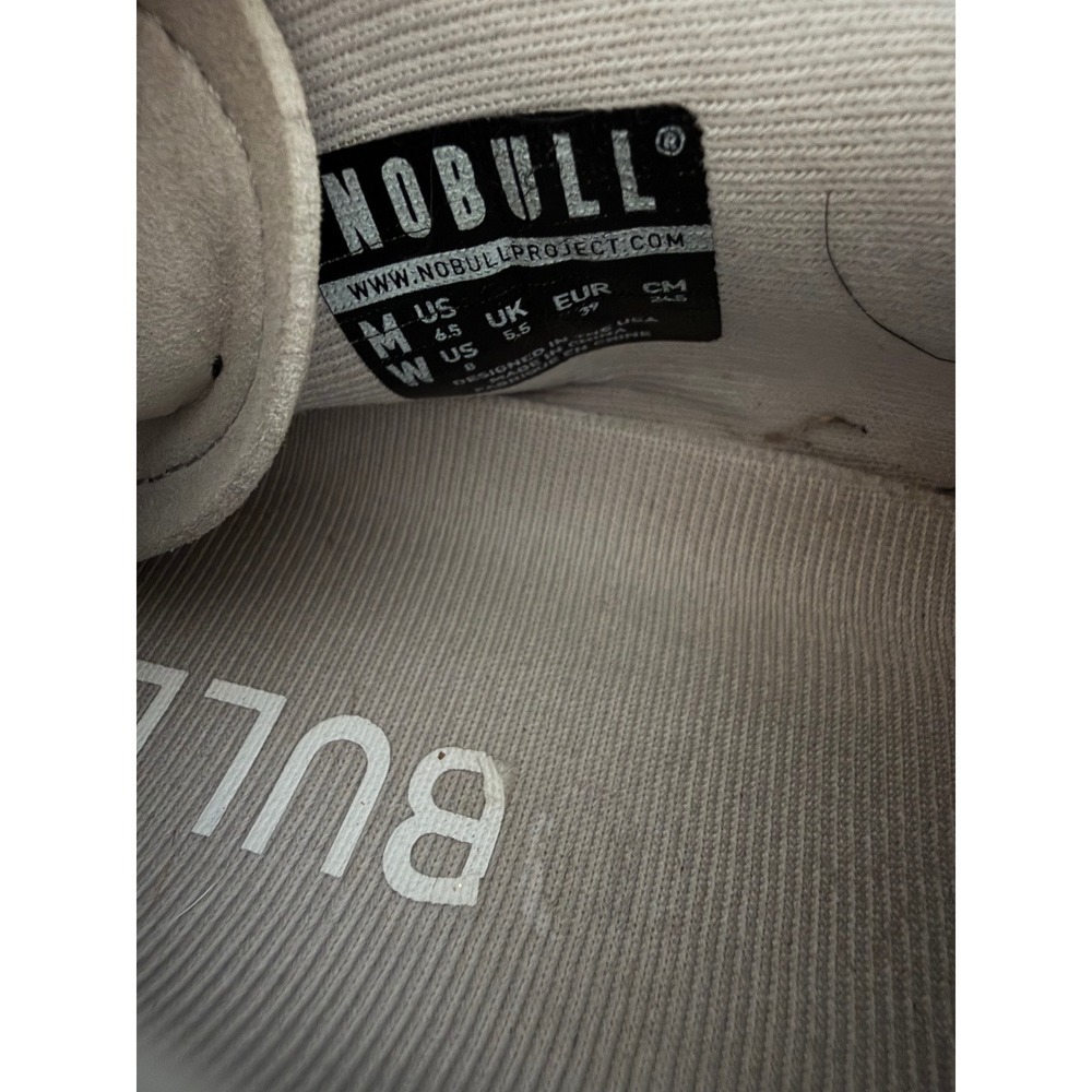 NOBULL SuperFabric Trainer Sneakers Light Gray Cross Training Men's 6.5 Women 8 - Picture 8 of 8